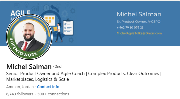 ميشيل سلمان على لينكدإن