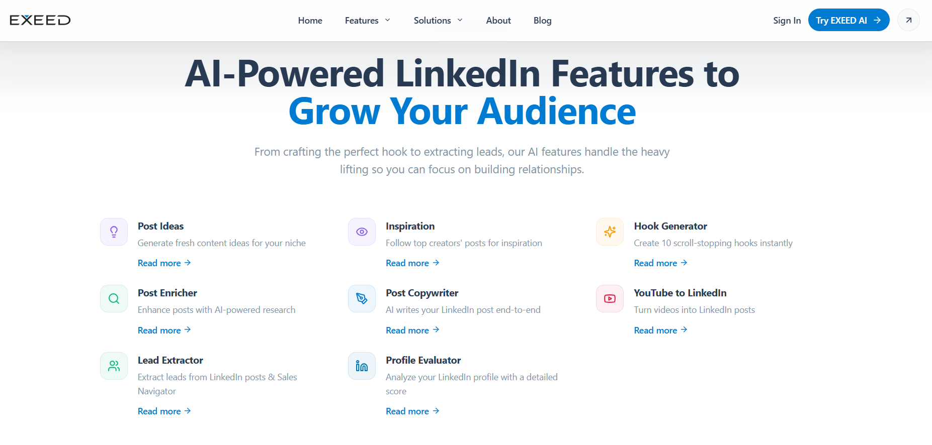 EXEED Digitals AI Tools