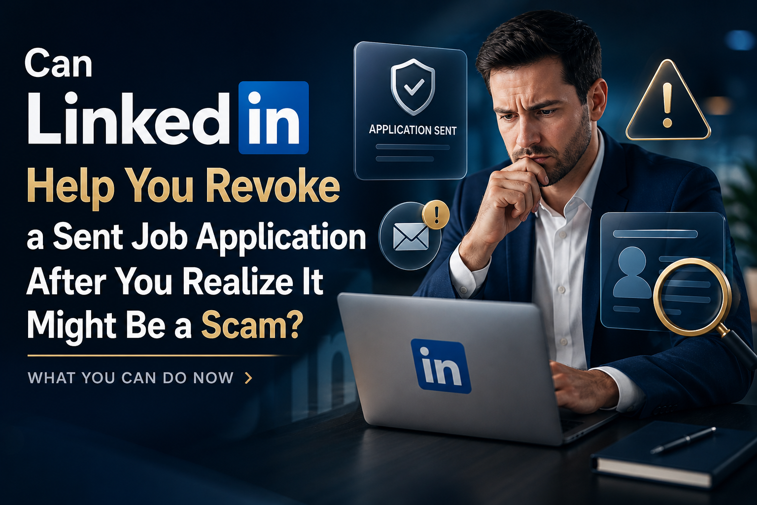 Can LinkedIn Help You Revoke a Sent Job Application After You Realize It Might Be a Scam?