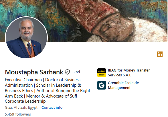 مصطفى سرهنك على لينكدإن